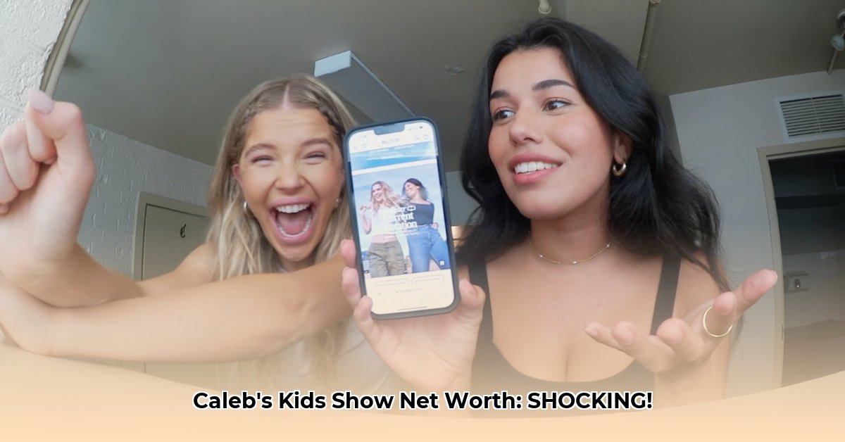 caleb-kids-show-net-worth